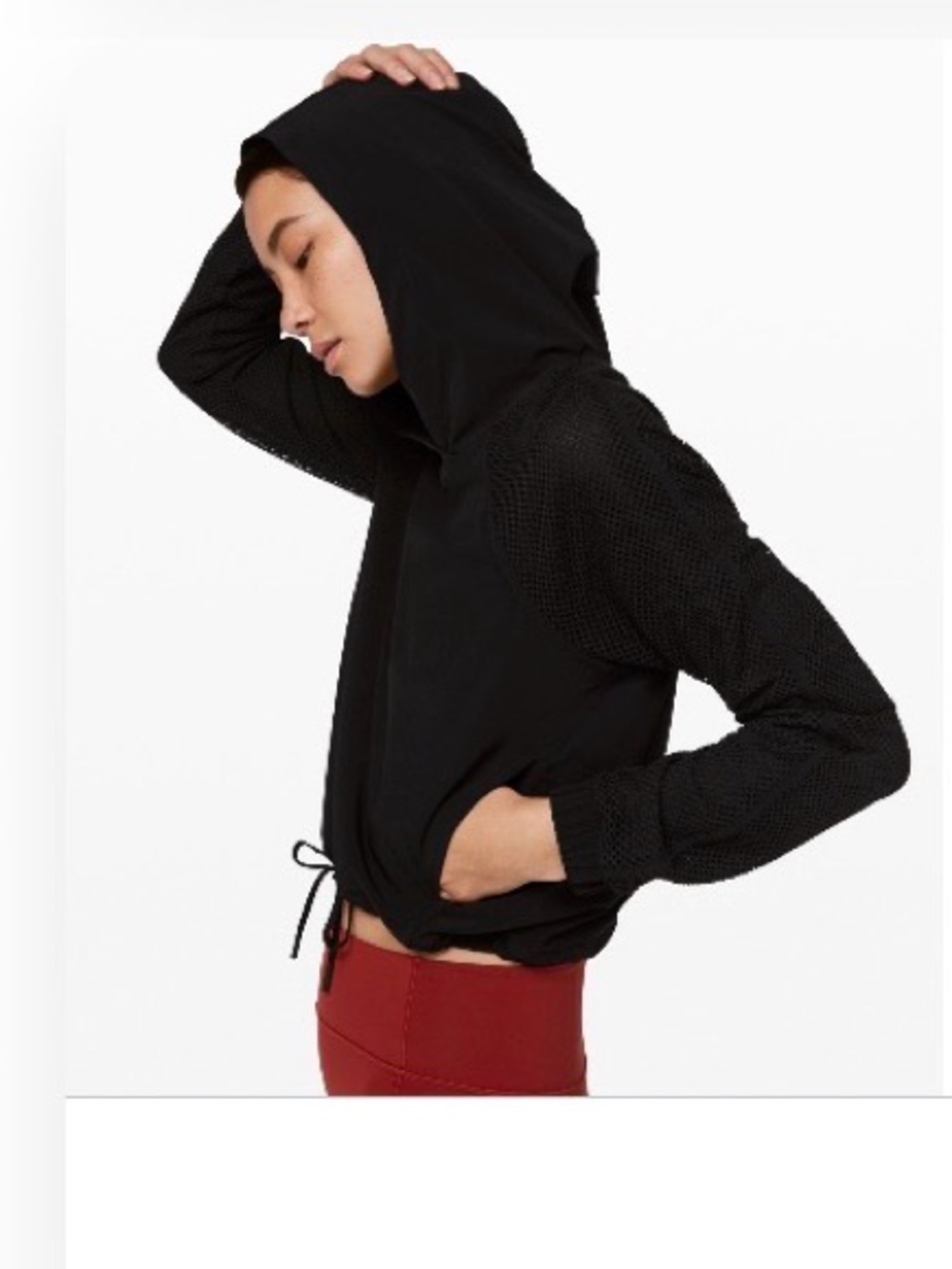 Lululemon Catch a Breeze Pullover Black Size 6